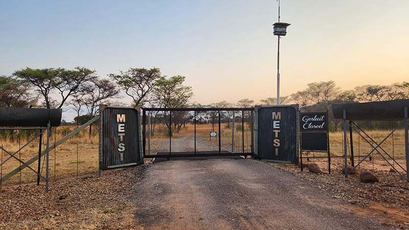 donkerpoort dam metsi metsi entrance